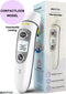 Bintoi® Thermometer voorhoofd - Digitale infrarood thermometer - Nauwkeurige meting op afstand - (2 stuks)