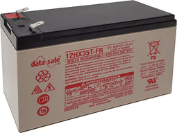 EnerSys Hawker DataSafe 12HX35 12 volt 7000 mAh 151 mm x 65 mm x 100 mm 6,3 mm snelcontacten