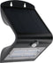 LED's light by Shada - Buitenlamp op zonne-energie - Bewegingssensor IP65 400Lm - Zwart
