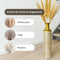 Set van 3 Decoratieve Vloervazen Goud/Wit - 65/53/41 cm