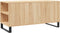 vidaXL - Salontafel - 102x44,5x50 - cm - bewerkt - hout - sonoma - eikenkleurig