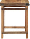 vidaXL - Eettafel - 55x60x76 - cm - Massief - Gerecycled - Hout