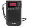 ELBE RF-93 - Portable Radio - AM/FM - Zwart