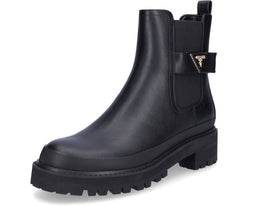 Guess Bensly - Dames Enkellaarzen - PU - Zwart - Maat 38