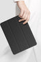 Tablet hoes geschikt voor Apple iPad Pro 11 (2022/2021/2020/2018) - Toby Series - Tri-Fold Book Case - Zwart