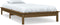 vidaXL - Bedframe - massief - grenenhout - honingbruin - 90x200 - cm