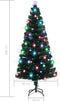 vidaXL - Kerstboom - met - LED - en - standaard - 180 - cm - glasvezel