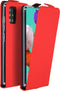 Accezz Samsung Galaxy A51 - Flipcase - Met pasjeshouder - Rood