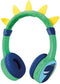 Mobilize Over Ear Kinder Koptelefoon | Max. 85 dB | Bluetooth 5.3 | Aux-Kabel | Dino Ontwerp | Groen