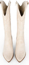 POSH by Poelman JILL - Dames Laarzen - Cowboy stijl - Licht Beige - Maat 37
