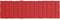 vidaXL - Ligbedkussen - 200x60x3 - cm - oxford - stof - rood