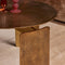 Ronde salontafel - Salontafel aluminium - Salontafel goud