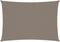 vidaXL - Zonnescherm - rechthoekig - 3,5x4,5 - m - oxford - stof - taupe