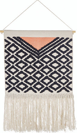 Beliani GOJRA - Wanddecoratie - Beige - Katoen