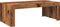 vidaXL - Salontafel - 102x50x35 - cm - bewerkt - hout - oude - houtkleurig