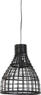 Light & Living Hanglamp Puerto - Rotan Zwart - Ø34cm