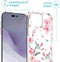 iMoshion Hoesje Geschikt voor iPhone 14 Pro Max Hoesje Met Koord - iMoshion Design Hoesje met Koord - Roze / Blossom Watercolor