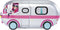 L.O.L. Surprise! OMG Glamper - Poppenauto 4-in-1 met 55+ verrassingen - Metallic zilver