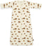 Jollein Savannah - Babyslaapzak 70cm - Afritsbare mouwen TOG 3.0/2.0 - Chestnut/Ivory