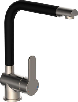 SCHÜTTE Rio - Mengkraan - Hoge draaibare uitloop - RVS-look/Zwart