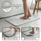 Moeve Diatomite Badmat - Sneldrogende Douchemat - Antislip - Lichtgrijs - 60x40cm