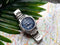 Casio WVA-M650D-2AER - Polshorloge - 43.5 mm - Roestvrij Staal - Blauw Grijs