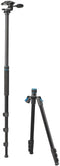 Cullmann RONDO 480M RW20 - Tripod - Aluminium met panoramakop en uitneembare monopod - Max hoogte 183 cm