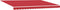 vidaXL - Luifel - Vervangstof - voor - 4.5x3.5 - m - Frame - Rood