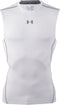 Under Armour HG Armour Sporttop - Compressie - Wit - Maat L