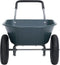 vidaXL - Kruiwagen - 100 - kg - 78 - L - 140x63x65 - cm - groen - en - grijs