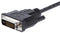 Startech DVI2VGAE - DVI-D naar VGA Adapter - 0,19 m - Zwart