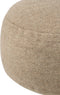J-Line poef Steen - wol - beige