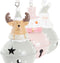 Kerstversiering DKD Home Decor Metaal Hars (5 x 5 x 9 cm) (6 Stuks)