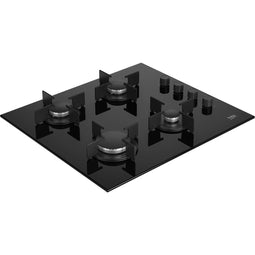 Beko HILG64120S - Inbouw gaskookplaat - 4 branders - Draaiknop bediening - Zwart