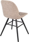 Zuiver Albert Kuip Soft Eetkamerstoelen Beige - Set van 2