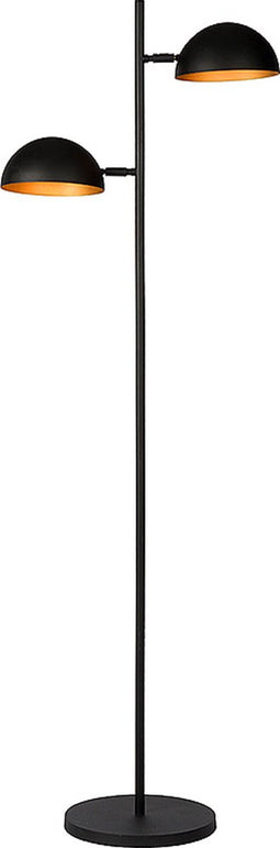 Atmooz - Vloerlamp Balade - Staande Lamp - Stalamp - Zwart / Goud - Metaal - Hoogte : 162cm