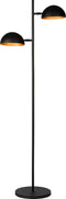 Atmooz - Vloerlamp Balade - Staande Lamp - Stalamp - Zwart / Goud - Metaal - Hoogte : 162cm