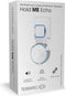 Terratec Hold ME Echo - Wandhouder voor Amazon Echo Dot (3e generatie) - Ingebouwde kabelgeleiding - Wit