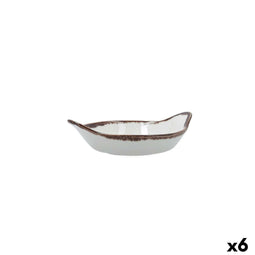 Bidasoa Orion - Snackdienblad Hydrozero Ø 16 cm - Stapelbaar - Wit (6 Stuks)