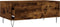 vidaXL - Salontafel - 90x50x36,5 - cm - bewerkt - hout - gerookt - eikenkleurig