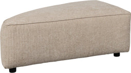 Zuiver Hunter Bank Element Rond Hoek Links Sand