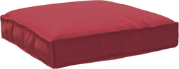 vidaXL - Palletkussen - voor - Zit - Wijnrood - 80x80x12 - cm - Oxfordstof