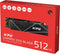 XPG Gammix S70 Blade - SSD 512GB - PCIe Gen4 NVMe 7400MB/s