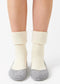 FALKE Cosyshoe - Huissokken - Antislip noppen merinowol - Grijs 3400
