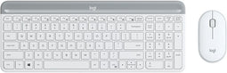 Logitech MK470 - Draadloos Toetsenbord - Qwerty ES - Wit