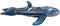 Bestway Whale Shark Pool Luchtmatrassen Blauw 193 x 122 cm