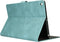 iMoshion Tablet Hoes Geschikt voor iPad 8 (2020) 8e generatie / iPad 7 (2019) 7e generatie / iPad 9 (2021) 9e generatie - iMoshion Luxe Tablethoes - Lichtblauw