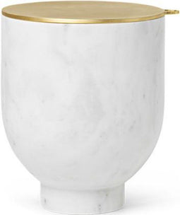 Ferm Living - Alza Ice Bucket - Ijsemmer - Marmer - Wit