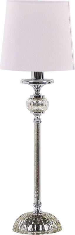 KUBENA - Tafellamp - Roze - Metaal