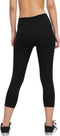 Nike One Capri Sportlegging - Dri-FIT - Zwart/Wit - Maat S